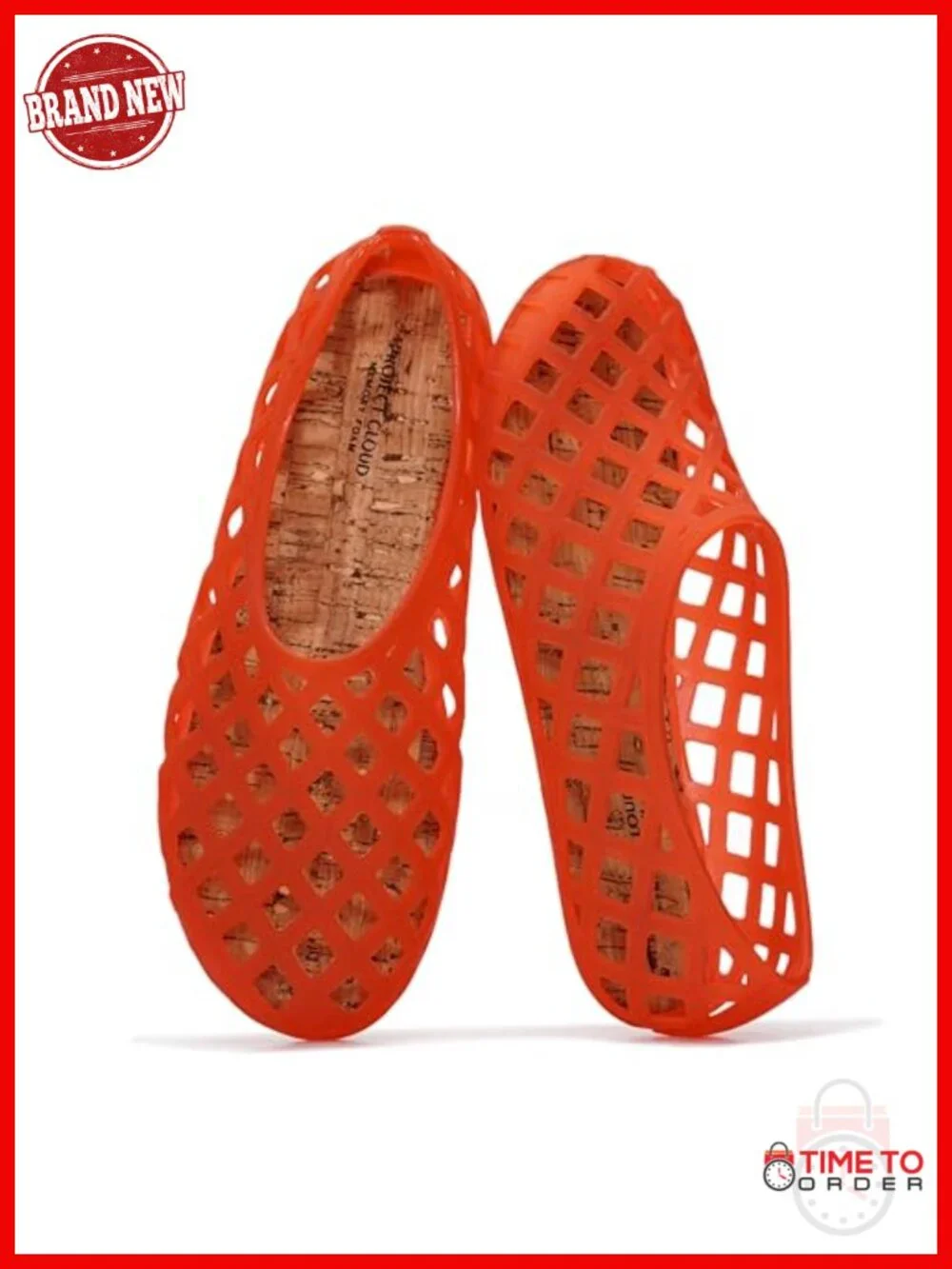 Lightweight Water-Resistant Jelly Flats Sandals Non Slip Summer Shoes